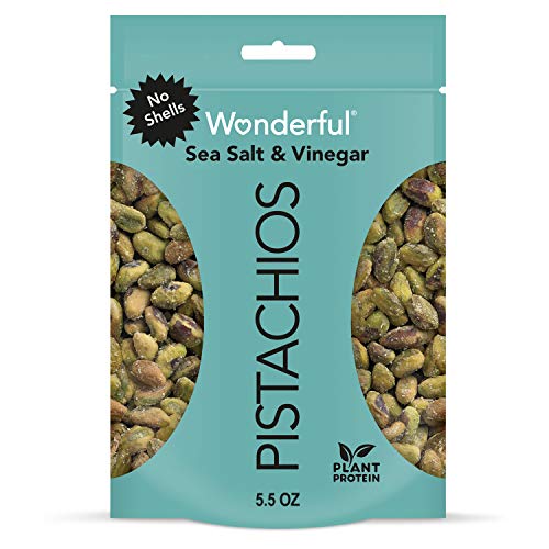 Wonderful Pistachios No Shells, Sea Salt & Vinegar, 5.5 Oz Bag, List Price is $6.99, Now Only $5.99