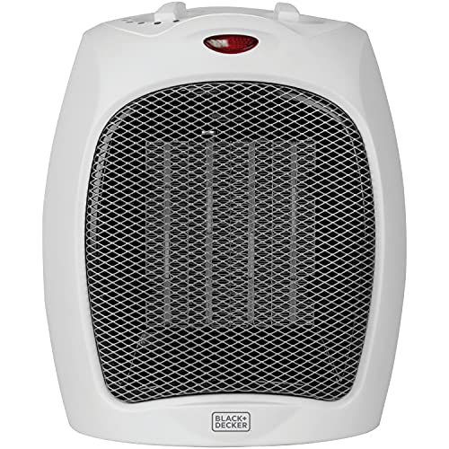 BLACK+DECKER Desktop Heater, Small, White, List Price is $34.99, Now Only $11.2, You Save $23.79 (68%)