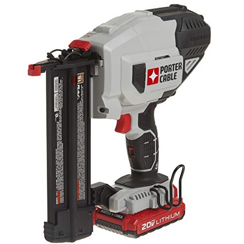 PORTER-CABLE 20V MAX Cordless Brad Nailer Kit with 1 Battery, 18GA (PCC790LA), List Price is $229.99, Now Only $152.79, You Save $77.20 (34%)