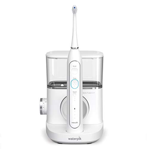 Waterpik Sonic-Fusion 2.0 Professional Flossing Toothbrush, Electric Toothbrush and Water Flosser Combo In One, White, List Price is $169.99, Now Only $139.99, You Save $30.00 (18%)