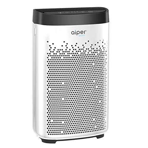 AIPER Air Purifier for Home with H13 True HEPA Filter-A Higher Grade of HEPA, Air Cleaner for Smokers, Pet Dander, Hair, Pollen, Dust, Odor, Ideal for Large Rooms Up to 500sq/ft,Only $69.99