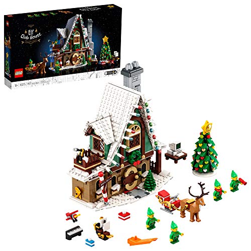 LEGO Elf Club House (10275) Building Kit; an Engaging Project and A Great Holiday Present Idea for Adults, New 2021 (1,197 Pieces), Now Only $99.95