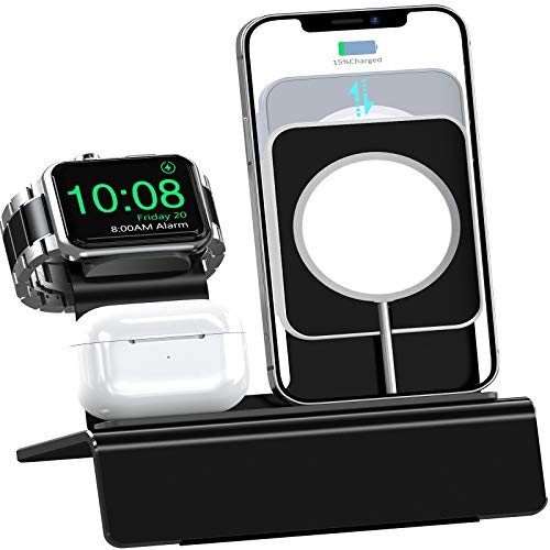 实用好物！OLEBR 3合1 苹果手表, iPhone, Airpods充电座 使用折扣码后价格低至 仅售 $9.9