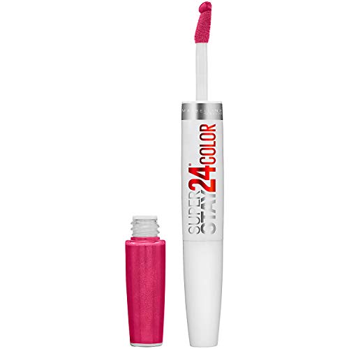 Maybelline New York Superstay 24, 2-step Lipcolor, 24/7 Fuschia, List Price is $8.99, Now Only $4.79