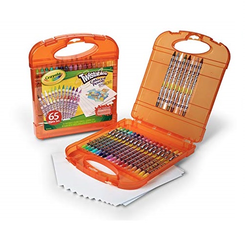 Crayola Twistables Colored Pencils Kit, 25 Twistables Colored Pencils and 40 sheets of paper, List Price is $12.99, Now Only $7.99, You Save $5.00 (38%)