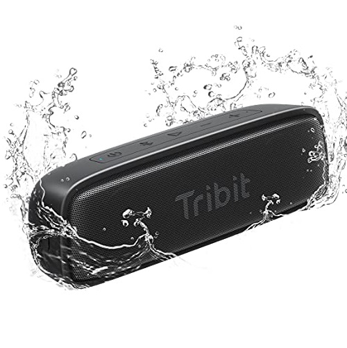Tribit IPX7 Waterproof Bluetooth Speaker Ultra-Portable 12W Loud HD Sound Bluetooth 5.0 TWS Pairing USB-C Charging, 100ft Range Perfect for Shower Pool Beach Travel, XSound Surf, Only $19.99