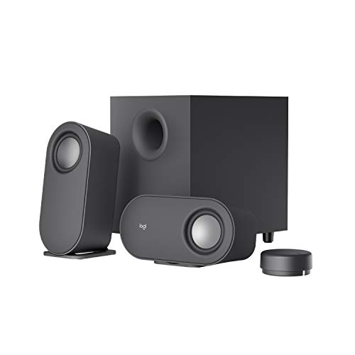 Logitech Z407 Bluetooth Computer Speakers with Subwoofer and Wireless Control, Immersive Sound, Premium Audio with Multiple Inputs, USB Speakers, List Price is $79.99, Now Only $74.99