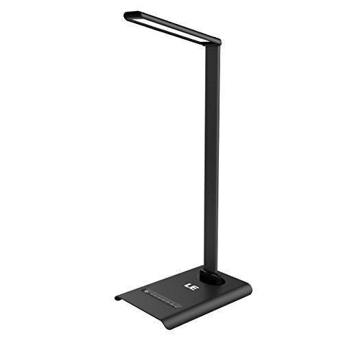 LE Dimmable LED Desk Lamp, 7 Brightness Levels, Eye Protection Design Reading Lamp, Touch Sensitive Control, 6W Folding Table Lamp, Daylight White, List Price is $19.99, Now Only $11.04