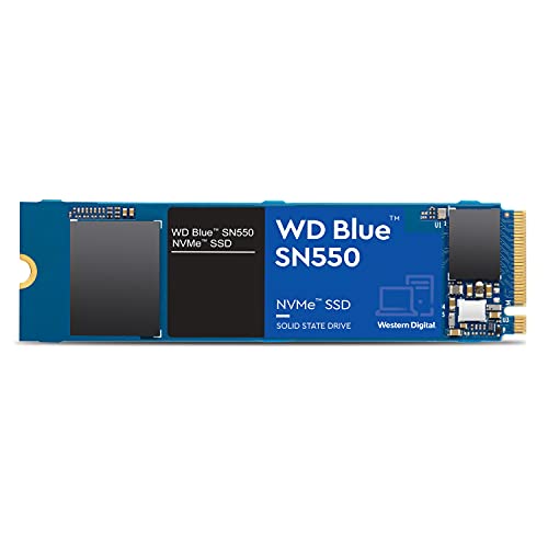 Western Digital 2TB WD Blue SN550 NVMe Internal SSD - Gen3 x4 PCIe 8Gb/s, M.2 2280, 3D NAND, Up to 2,600 MB/s - WDS200T2B0C, List Price is $259.99, Now Only $169.99