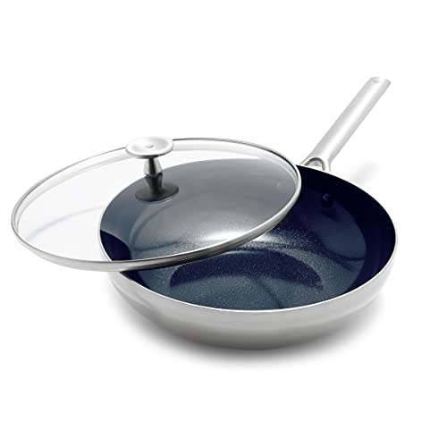 史低價！Blue Diamond  三層複合鍋體 不鏽鋼 不粘鍋，11吋，原價$69.99，現僅售$40.70，免運費！