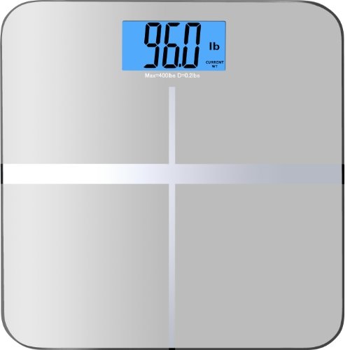 BalanceFrom Digital Body Weight Bathroom Scale with Step-On Technology and Backlight Display, 400 Pounds, With MemoryTrack, Only $8.80