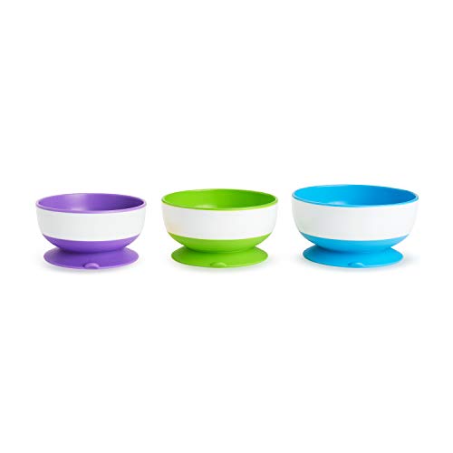 Munchkin Stay Put Suction Bowl, 3 Pack, List Price is $8.99, Now Only $6.96, You Save $2.03 (23%)