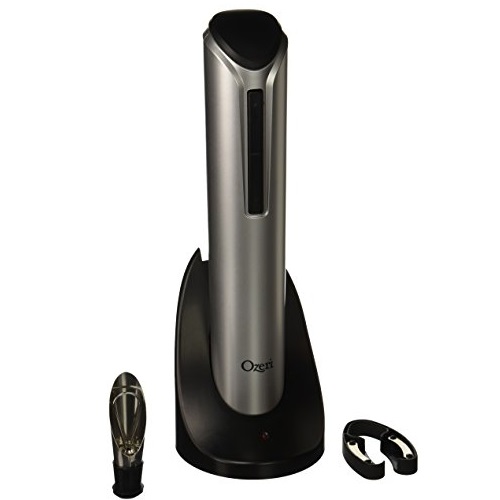Ozeri Pro Electric Wine Bottle Opener, Silver, List Price is $34.95, Now Only $13.85