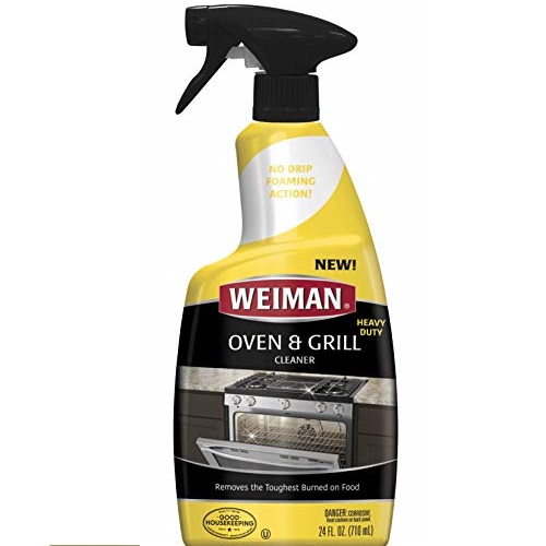 Weiman Oven & Grill Cleaner - 24 Ounce - Broiler & Drip Pans, Oven & Ceramic Grill Interiors, & BBQ Grill Grates, List Price is $14.79, Now Only $5.78, You Save $9.01 (61%)