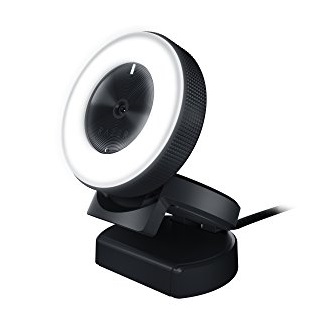 Razer Kiyo Streaming Webcam: 1080p 30 FPS / 720p 60 FPS - Ring Light w/ Adjustable Brightness - Built-in Microphone - Advanced Autofocus, List Price is $99.99, Now Only $42.73