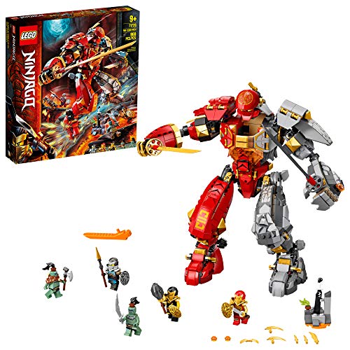 LEGO NINJAGO Fire Stone Mech 71720 Building Kit Featuring Ninja Mech (968 Pieces), List Price is $69.99, Now Only $55.99, You Save $14.00 (20%)