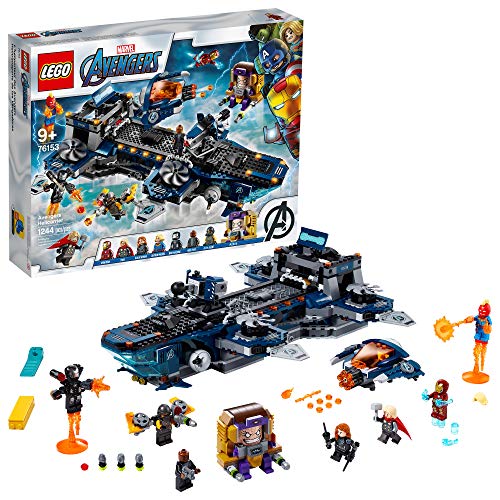 LEGO Marvel Avengers Helicarrier 76153 Fun Brick Building Toy with Marvel Avengers Action Minifigures, Great Gift for Kids Who Love Airplanes and Superhero Adventures (1,244 Pieces), Now Only $119.95