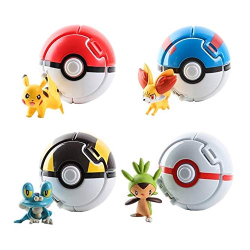 4 Pack Great Ball Figurine Toys for Kids，only $19.99 （50% OFF）