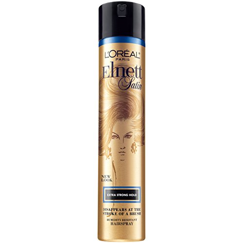 L'Oreal Paris Elnett Satin Extra Strong Hold Hairspray 11 Ounce (1 Count) (Packaging May Vary), List Price is $14.99, Now Only $6.10