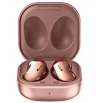SAMSUNG Galaxy Buds Live True Wireless Earbuds US Version Active Noise Cancelling Wireless Charging Case Included, Mystic Bronze, List Price is $169.99, Now Only $99.99, You Save $70.00 (41%)