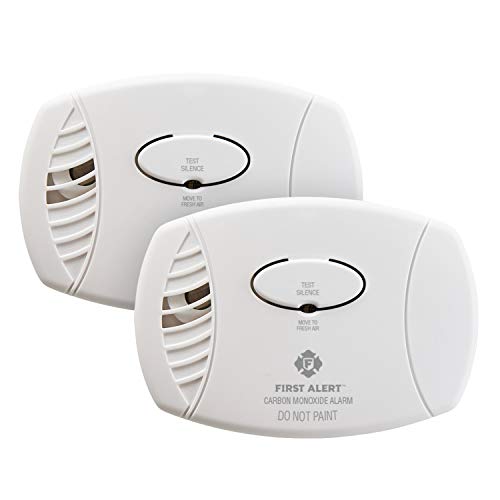 FIRST ALERT Carbon Monoxide Detector, No Outlet Required, Battery Operated, 2-Pack, CO400,  Only $19.79
