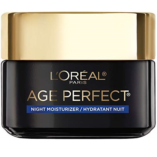 Face Moisturizer, L'Oreal Paris Age Perfect Cell Renewal Skin Renewing Night Cream Moisturizer with Salicylic Acid, Stimulates Surface Cell Turnover for Visibly Radiant Skin, 1.7 oz. only $7.59