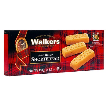 Walkers Shortbread 苏格兰 手指黄油饼，5.3 oz，现仅售$3.14，免运费！