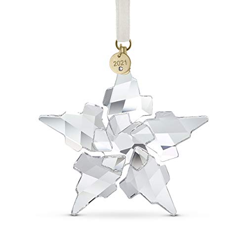 SWAROVSKI Christmas Ornament, 2021 Annual Edition, Large, Clear Crystal, List Price is $80, Now Only $49.98