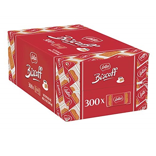 Lotus Biscoff欧式早餐饼干 300小包， 现点击coupon后仅售$20.24，免运费！