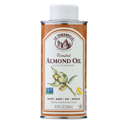 La Tourangelle, Roasted Almond Oil, Artisanal Cooking Oil Rich in Vitamins E, B, and P, Bake, Cook, and Whisk into Marinades and Vinaigrettes, 8.45 fl oz, List Price is $8.99, Now Only $4.23