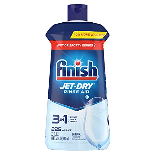 Finish Jet-Dry Rinse Aid, 23oz, Dishwasher Rinse Agent & Drying Agent, Only $4.08