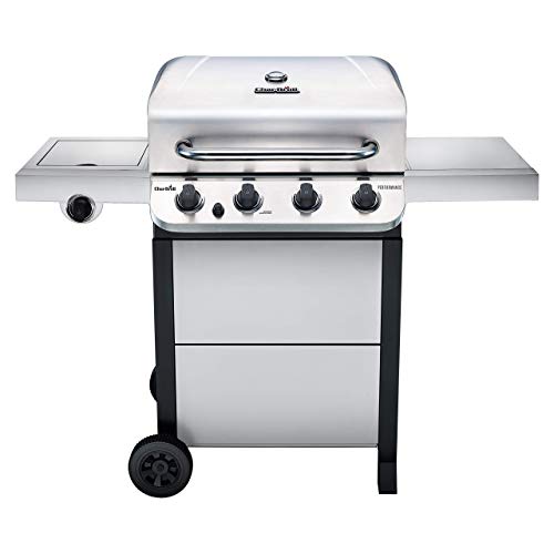Char-Broil 463377319 Performance 4-Burner Cart Style Liquid Propane Gas Grill, Stainless Steel, List Price is $369.99, Now Only $258.79
