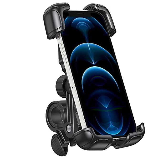 实用好物！白菜价！OMOTON防抖自行车手机支架，适用于自行车和摩托车把手，可360° 旋转，广泛兼容iPhone和Galaxy，现三折仅售$6.00