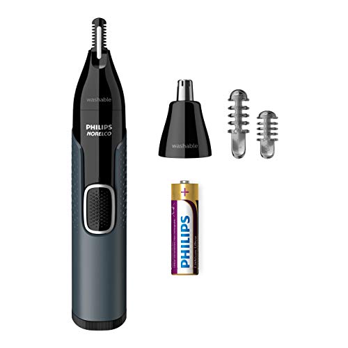 Philips Norelco Nosetrimmer 3000 For Nose, Ears and Eyebrows NT3600/42, Black, List Price is $14.99, Now Only $11.96