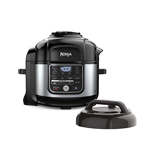 Ninja OS301 Foodi 10-in-1 Pressure Cooker and Air Fryer with Nesting Broil Rack, 6.5 Quart, Stainless Steel, List Price is $199.99, Now Only $118.99, You Save $81.00 (41%)