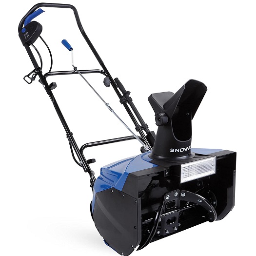Snow Joe SJ623E Electric Single Stage Snow Thrower | 18-Inch | 15 Amp Motor | Headlights, List Price is $249.99, Now Only $158.68