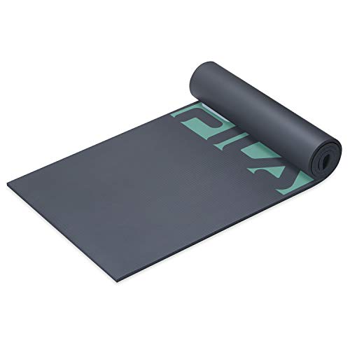 FILA Accessories Exercise Mat - Thick Yoga Mat for Fitness & Floor Gym Workouts | Includes Carrier Strap, 72