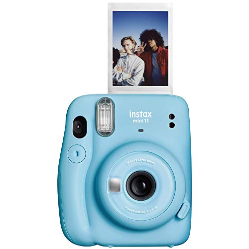Fujifilm Instax Mini 11 Instant Camera - Sky Blue, 4.8