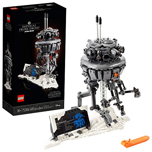 LEGO Star Wars Imperial Probe Droid 75306 Collectible Building Toy, New 2021 (683 Pieces), List Price is $59.99, Now Only $47.99, You Save $12.00 (20%)