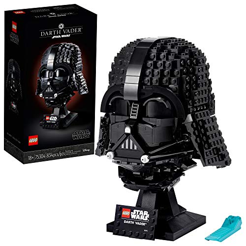 LEGO Star Wars Darth Vader Helmet 75304 Collectible Building Toy, New 2021 (834 Pieces), List Price is $69.99, Now Only $55.99, You Save $14.00 (20%)