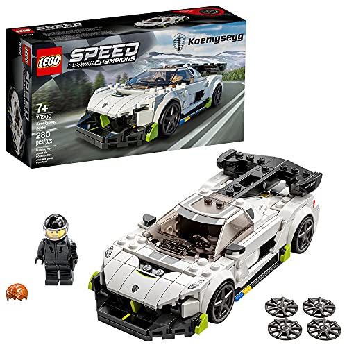 LEGO Speed Champions Koenigsegg Jesko 76900 Building Toy for Kids and Car Fans; New 2021 (280 Pieces), List Price is $19.99, Now Only $15.99