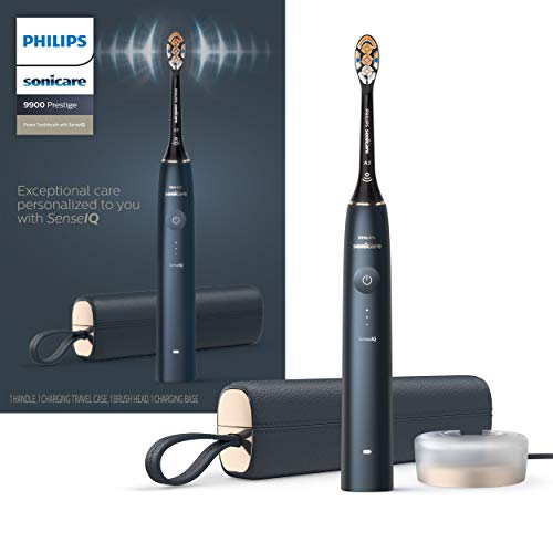 Philips Sonicare 9900 Prestige Rechargeable Electric Power Toothbrush with SenseIQ, Midnight, HX9990/12, List Price is $349.99, Now Only $229.99