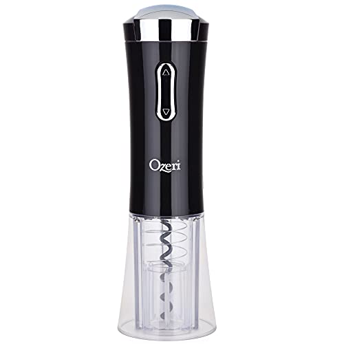 Ozeri Nouveaux Electric Removable Free Foil Cutter Wine Opener, One Size, Black, List Price is $25.95, Now Only $13.37, You Save $12.58 (48%)