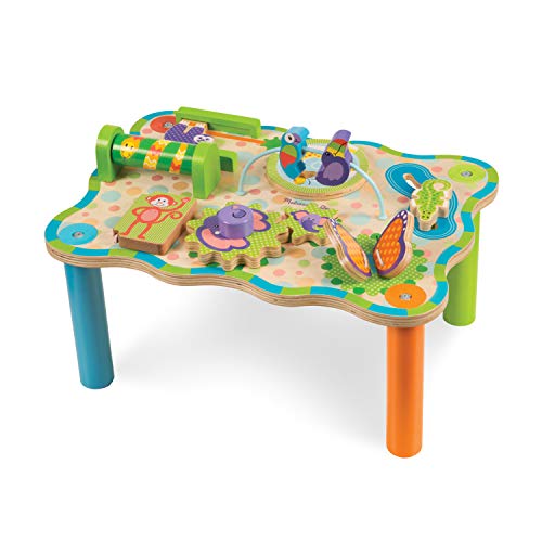 Melissa & Doug First Play Children’s Jungle Wooden Activity Table for Toddlers, List Price is $53.99, Now Only $28.46, You Save $25.53 (47%)