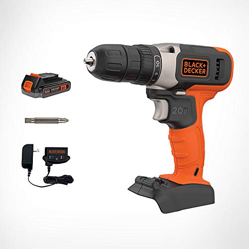 BLACK+DECKER 20V MAX Cordless Drill, Cordless (BCD702C1), List Price is $49, Now Only $29.00