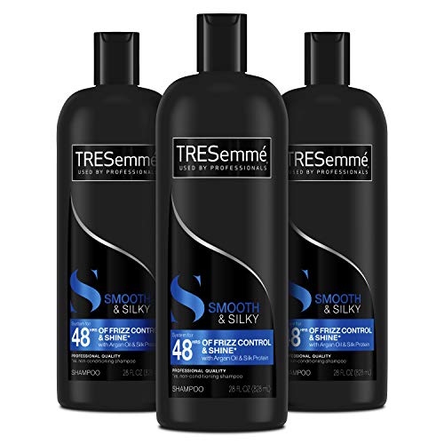 TRESemmé Shampoo Tames and Moisturizes Dry Hair With Moroccan Argan Oil Smooth and Silky For Professional Quality Salon-Healthy Look And Shine 28 oz 3 Count, List Price is $14.97, Now Only $5.84