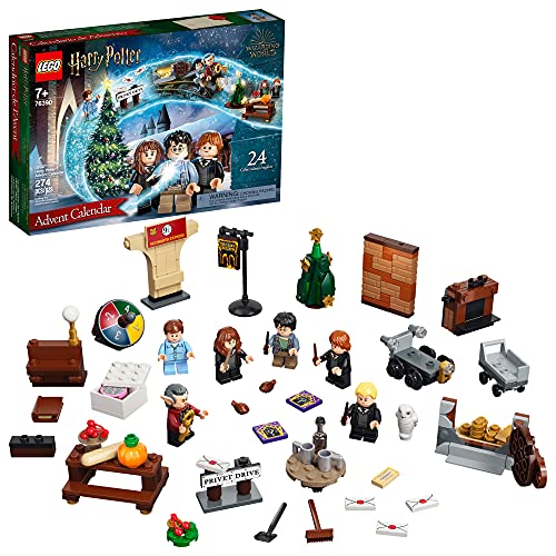 LEGO Harry Potter Advent Calendar 76390 for Kids; 24 Cool Harry Potter Toys Including 6 Minifigures; New 2021 (274 Pieces), List Price is $39.99, Now Only $31.99, You Save $8.00 (20%)