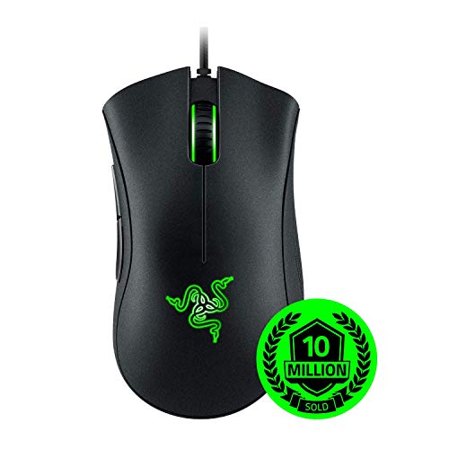 Razer DeathAdder Essential Gaming Mouse: 6400 DPI Optical Sensor - 5 Programmable Buttons - Mechanical Switches - Rubber Side Grips - Classic Black,  Only $19.06