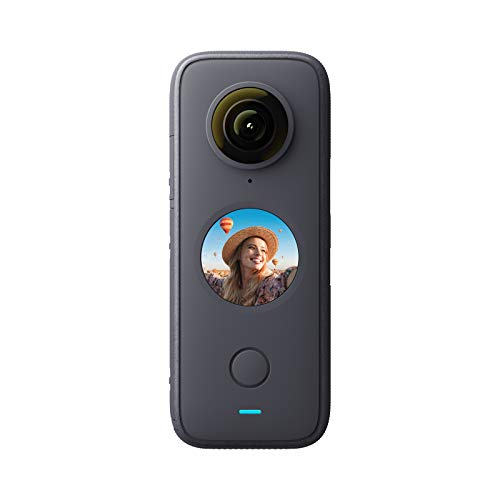 Insta360 ONE X2 360 Degree Waterproof Action Camera, 5.7K 360, Stabilization, Touch Screen, AI Editing, Live Streaming, Webcam, Voice Control, List Price is $429.99, Now Only $386.99