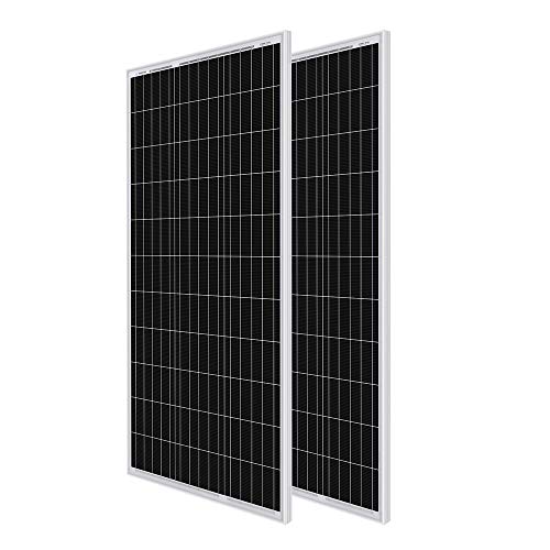 Renogy 2PCS 100 Watt Solar Panels 12 Volt Monocrystalline, High-Efficiency Module PV Power Charger for RV Battery Boat Caravan and Other Off-Grid Applications, 2-Pack  ,  Only $151.00